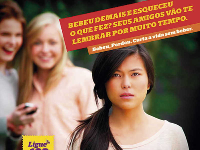 Ministério irrita usuários ao dizer que quem “bebeu, perdeu”