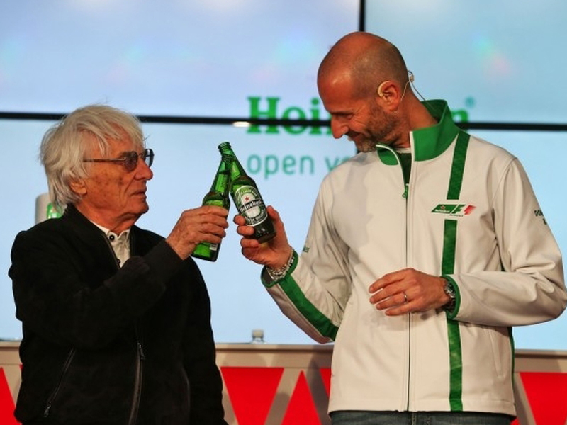 Heineken é a nova patrocinadora global da F1
