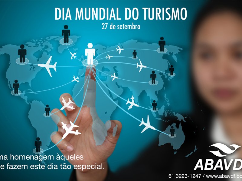Campanha ABAVDF para o Dia Mundial do Turismo