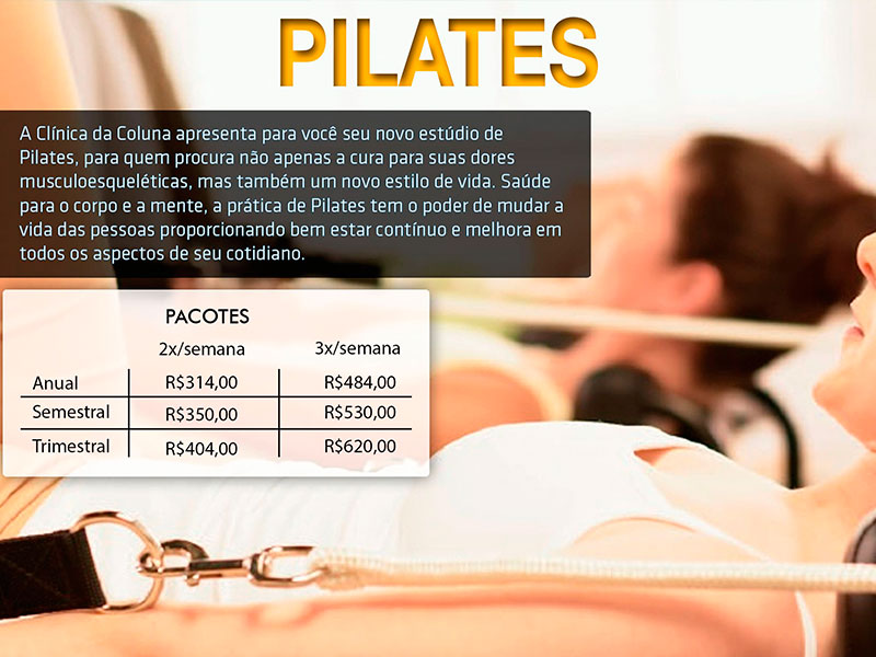 Clínica da Coluna – Pilates