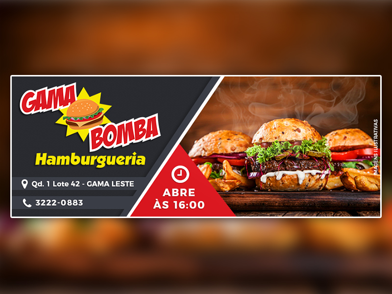 Capa Facebook – GAMA BOMBA