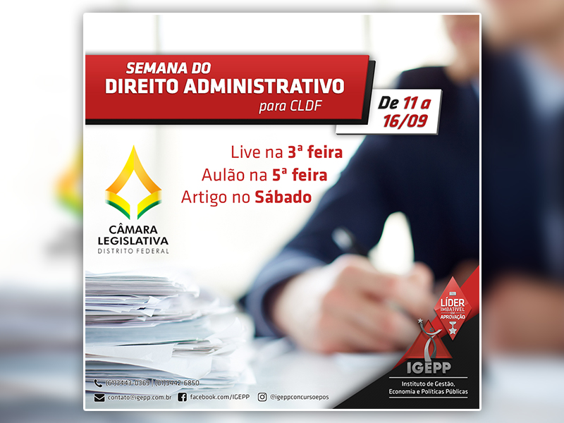 Semana do Direito Administrativo – IGEPP
