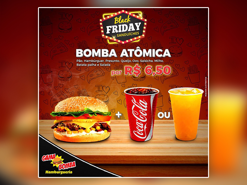 Promoção Black Friday – Gama Bomba