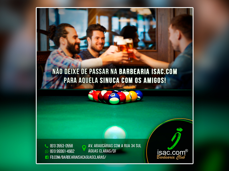 Peça Institucional Sexta-Feiras – Barbearia Isac.com