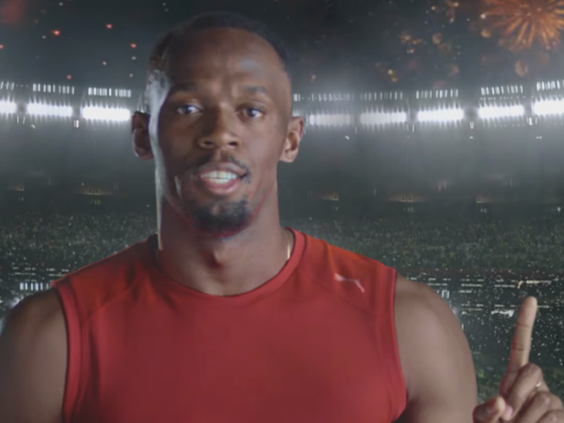 Usain Bolt estrela nova campanha de Advil