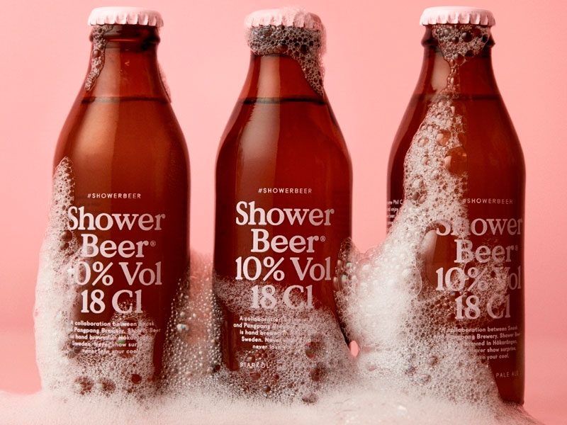 ShowerBeer: a cerveja para ser bebida no banho