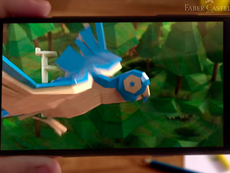 Faber-Castell cria app baseado na fauna brasileira