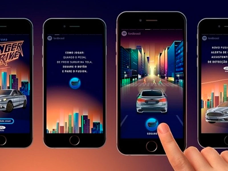 Ford transforma Stories de Instagram em jogo informativo