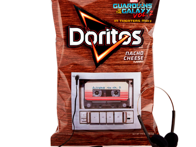 Doritos cria embalagem que toca fitas cassete