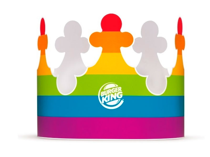 Burger King coroa o orgulho LGBT em São Paulo